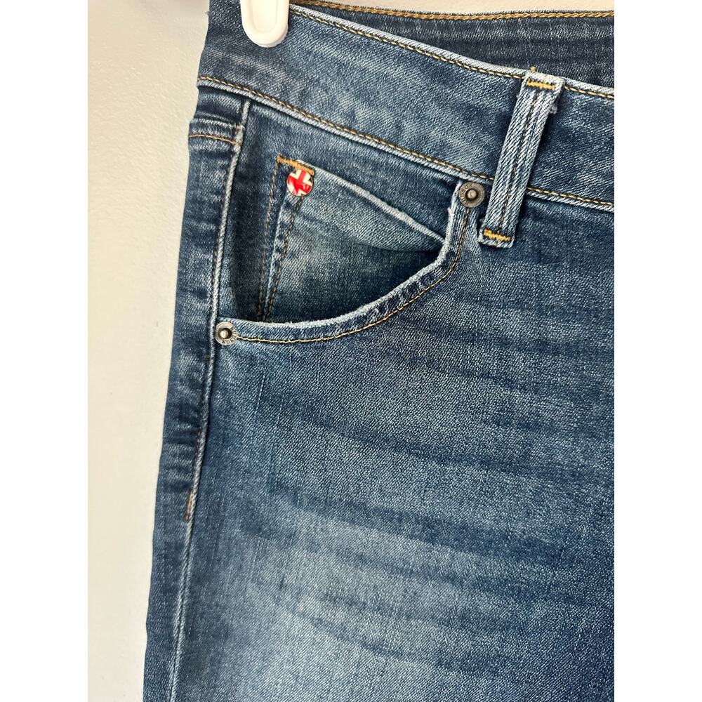 Hudson Women’s Baraca Straight Crop Cuffed Jeans Size 26 - Picture 3 of 7
